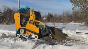 Новинка! Самоходный траншеекопатель BAUMECH ТКС1