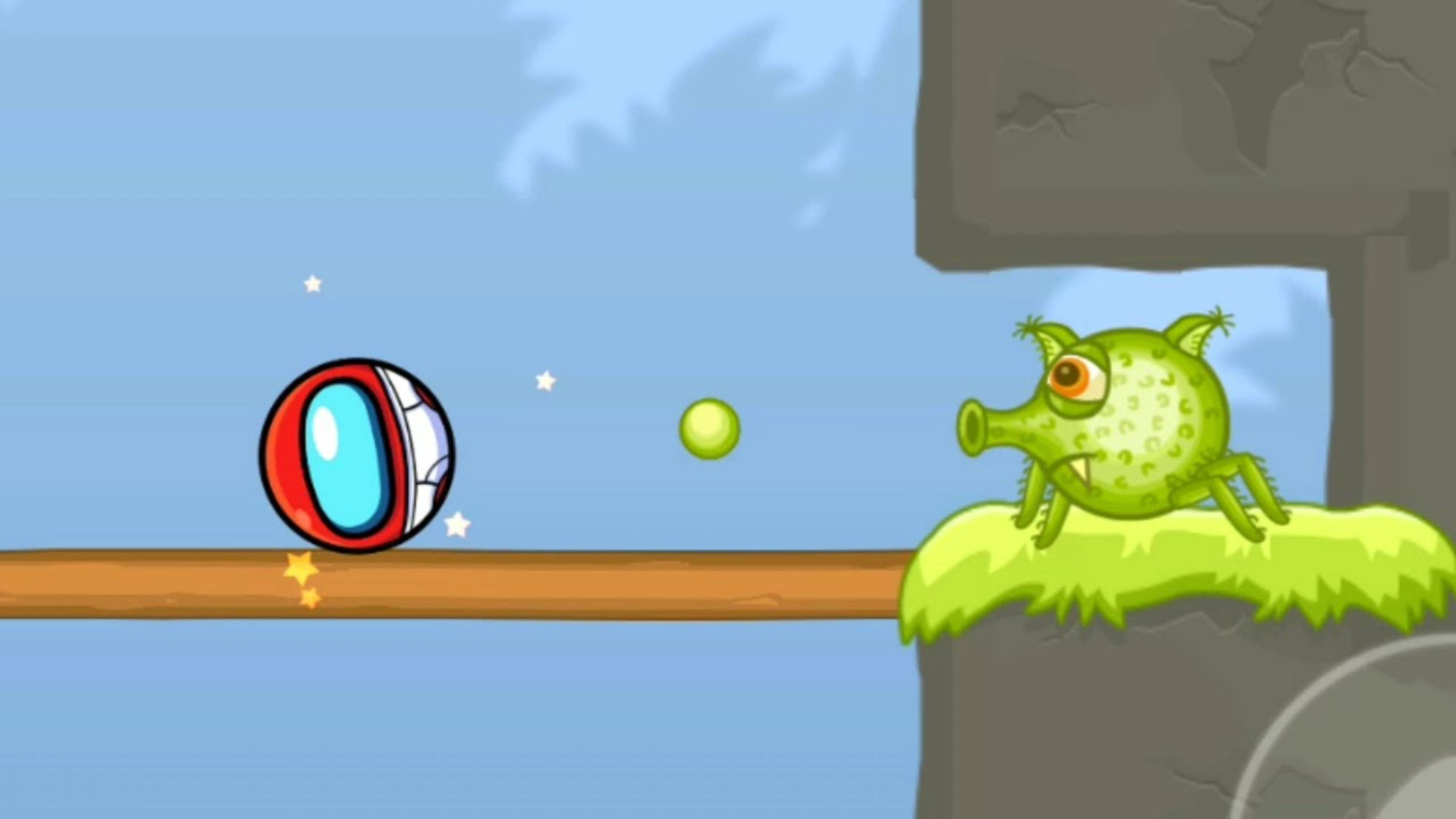 Красный Шар в игре Bounce Ball 5 Уровни 141-145 смотреть онлайн