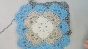 Как вязать простой мотив крючком - Вязание крючком для начинающих