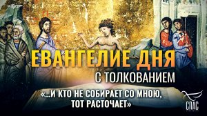 «…И кто не собирает со Мною, тот расточает» / Евангелие дня