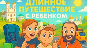 1100 км на машине с ребёнком (от 6 мес. до 3 лет): что реально работает