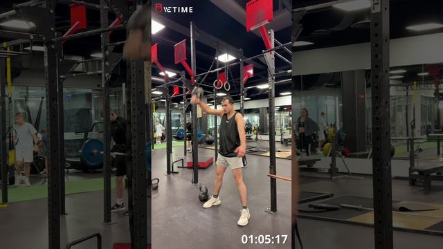 Хугаев Олег. Территория Фитнеса Курск. Член клуба. 56 повторений