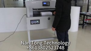 720 Программируемый Резак для Бумаги #программныйрезак #бумагорезка #полиграфия