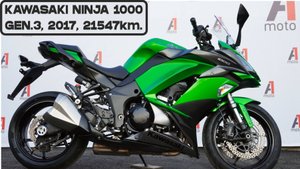 Kawasaki Ninja 1000 ZXT00W-006283, 21547км, 2017г