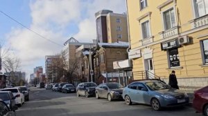 Владимир Шахрин гуляет по Барнаулу