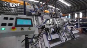 Четырехголовочный вертикальный сварочный пвх станок Cnc 3000