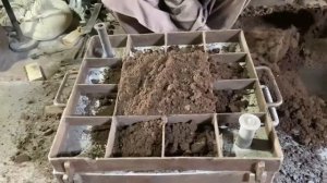 Изготовление сложных пресс форм из песка .