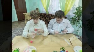 Картина из лоскутков Камешковская коррекционная школа