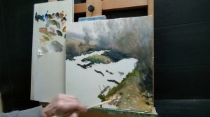 Осенний пейзаж для начинающих|рисуем осенний пейзаж