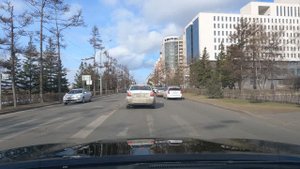 улица Дубровинского, Красноярск 14 апреля 2023г.