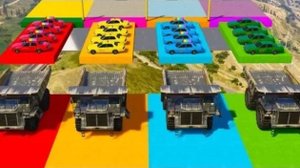 Моды для GTA V - Раскрашиваем такси на большом грузовике, Учим цвета в 3D анимации701 тыс