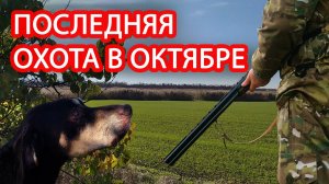ОХОТА В КОНЦЕ ОКТЯБРЯ