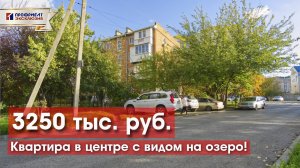 Однокомнатная квартира с видом на озеро