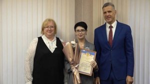 Поздравления в торжественной обстановке