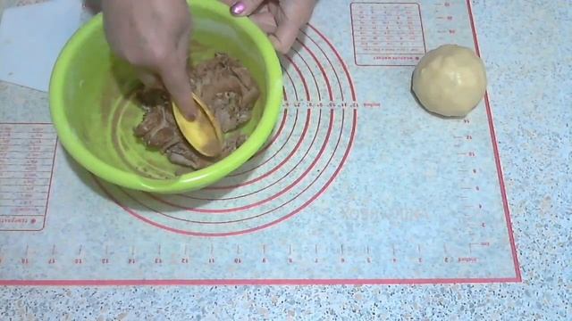 ДОМАШНЕЕ ПЕЧЕНЬЕ СЕРПАНТИН. РЕЦЕПТ ОЧЕНЬ ВКУСНОГО, ДВУХСЛОЙНОГО ПЕЧЕНЬЯ.