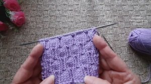 Простой эффектный узор.