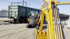 Мини экскаватор KATO.