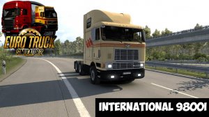 🚚 Euro Truck Simulator 2 (1.56) ОБЗОР МОДА Грузовик International 9800i !!