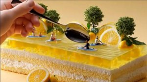 ASMR от ИИ | Милые миниатюрные пирожные 🎧 Расслабляющие звуки и сладкий визуальный мир АСМР