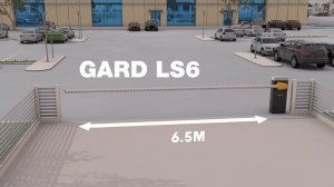 GARD LS6 - новый шлагбаум CAME для проездов до 6,5 метров!