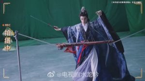 Закадровые съемки дорамы "Песня водяного дракона"