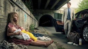 Миллионер нашёл ИХ под мостом... Его реакция —Подойдя ближе, он воскликнул