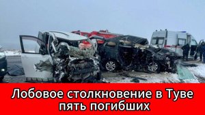 Пять человек погибли, еще пятеро пострадали в жутком ДТП на трассе в Туве