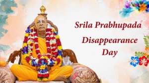 25.10.2025 Лекция на День Ухода Шрилы Прабхупады (Ченнай, Индия) Е.С. Джаяпатака Свами Махарадж