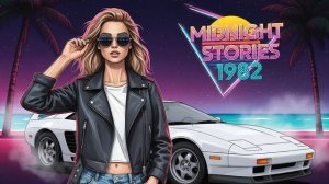 Synthwave Dreams in Electric Blue