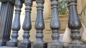 Балюстрада. Изделие выполнено специалистами ФАБРИКИ КАМНЯ