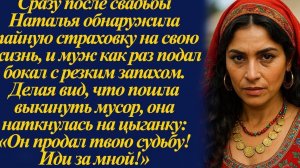 Сразу после свадьбы Наталья обнаружила тайную страховку на свою жизнь, и муж как раз подал бокал...