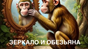 Басня «ЗЕРКАЛО И ОБЕЗЬЯНА».