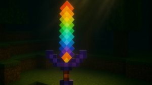 разноцветные мечи мод - Minecraft (Майнкрафт)