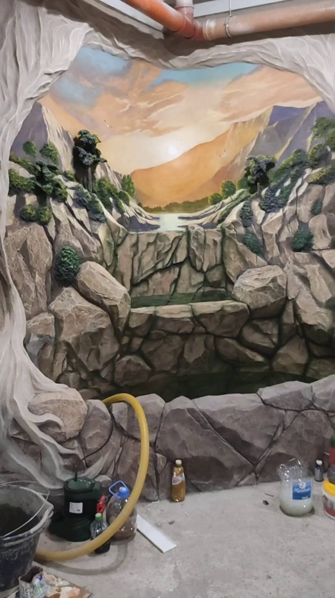 декор стен настенная живопись  прислали  зрители канала #творчество #сказочнаямастерскаяколесникова