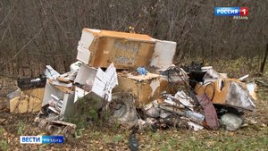 Рязанцы жалуются на мусор в центре города