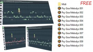 Free Midi Vol 5 Psy Goa Trance Melodys by Soulbringer