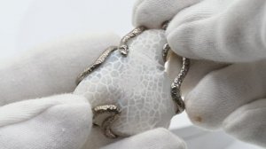 Кулон кахолонг 36*54мм. Арт: м442513