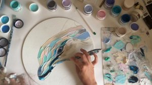 Пастозная живопись акрилом. Художник Анастасия Аблогина