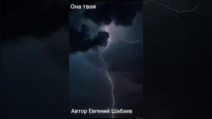 Она твоя.
Автор Евгений Шабаев