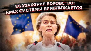 "Карточный домик рушится": Как попытка ограбить Россию поставила под удар весь ЕС!