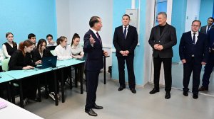 г. Туймазы. Школа № 5. Встреча с семьями участников СВО. Юридический колледж. Октябрь 2025 г.