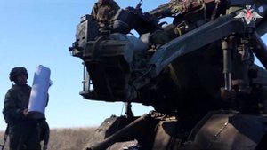 Боевая работа САУ «Малка» ГрВ «Центр»