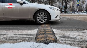 Оборудовали пешеходный переход ИДН