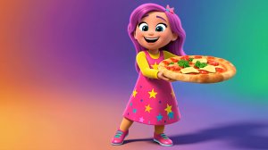 Маша готовит пиццу. Песенка для детей про Машу
