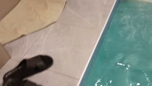 тихое место, холодный бассейн