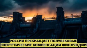 Кран закрыт Россия прекращает полувековые энергетические компенсации Финляндии