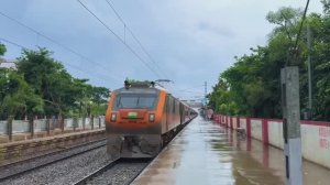 проезжающие поезда Индии ч.10