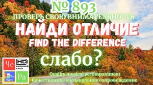 "Найди отличие" / "Spot the Difference" _ выпуск № 893