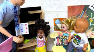 СЕКРЕТ ОТЛИЧНИЦЫ РАСКРЫТ, НО НЕ ВЫПОЛНЕН🧐 Катя и Макс веселая ШКОЛА куклы Барби истории ДАРИНЕЛКА