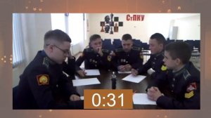 Кадетские баталии 2025 1/8 2 игра  КМКВК-СтПКУ